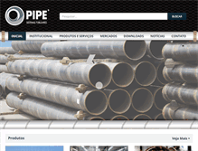Tablet Screenshot of pipest.com.br